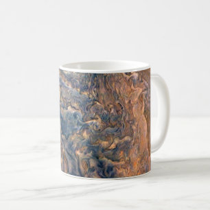 Swirling Clouds of Planet Jupiter Close Up Coffee Mug