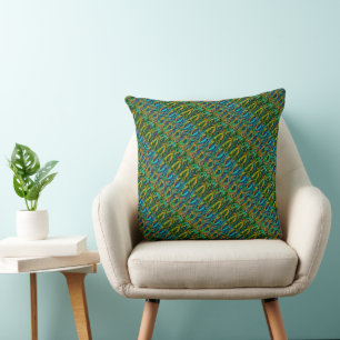 Swirling colours – dynamism for your home  cushion
