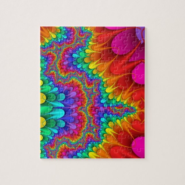 Swirling Colours Jigsaw Puzzle (Vertical)