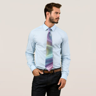 swirling colours tie