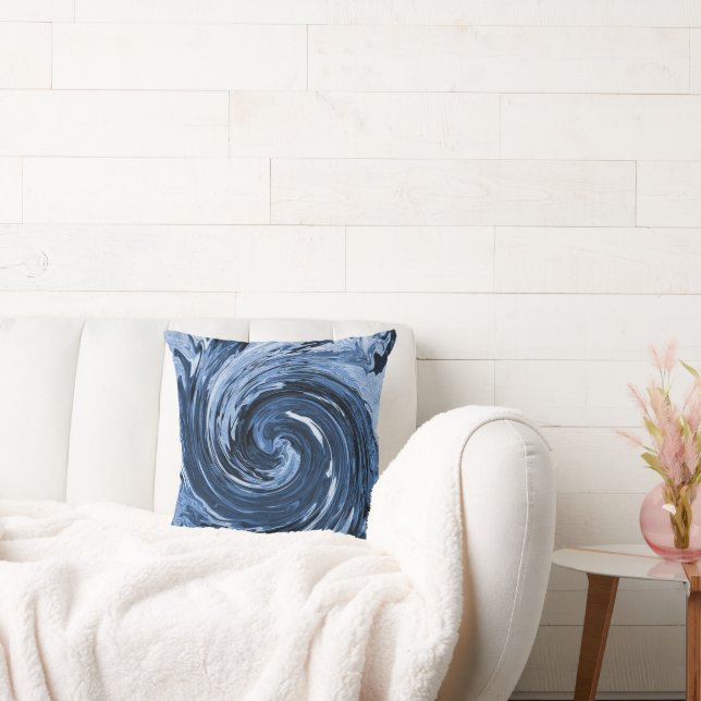 Swirling Curling wave.... Cushion (Couch)