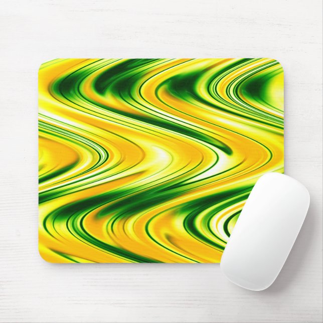 Swirling Daffodils..... Mouse Mat (With Mouse)