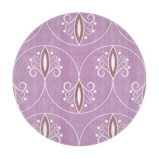 Swirling Elegance: Vintage Geometric Cutting Board