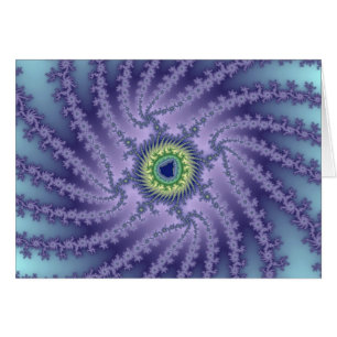 Swirling Eye - Fractal Card