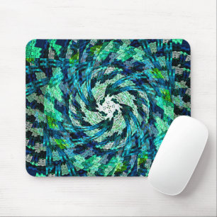Swirling geometric waves..... mouse mat