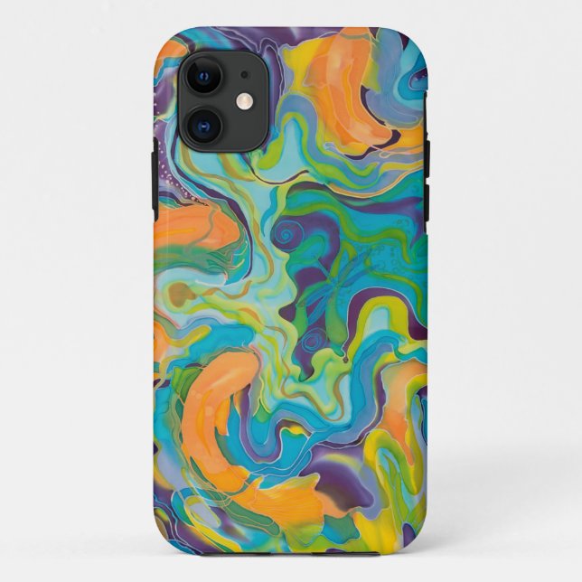 Swirling Koi Case-Mate iPhone Case (Back)