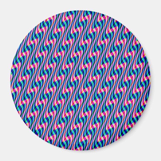 Swirling Lines..... Magnet (Front)