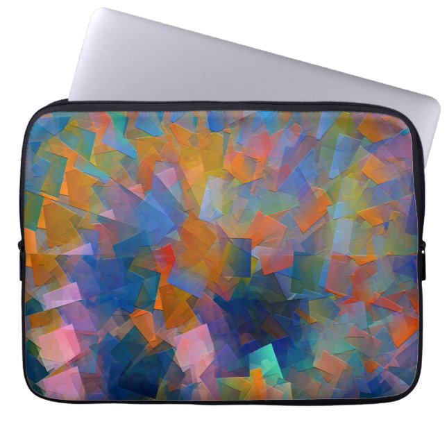 Swirling Party..... Laptop Sleeve (Front)