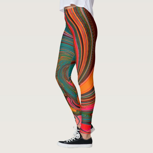 Swirling Party..... Leggings (Left)