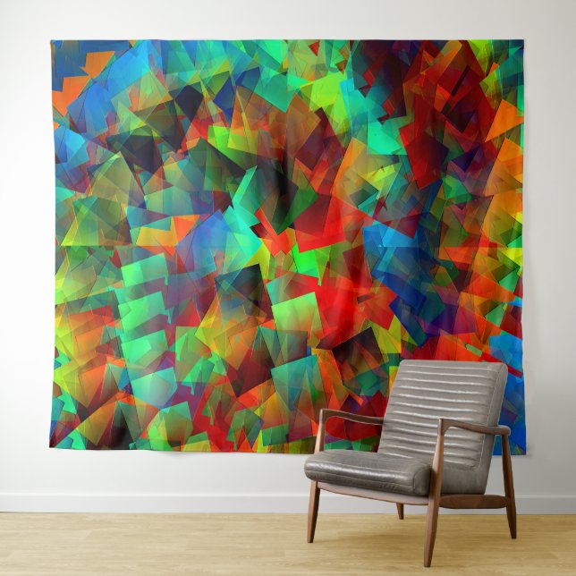 Swirling Party..... Tapestry (In Situ (Horizontal))