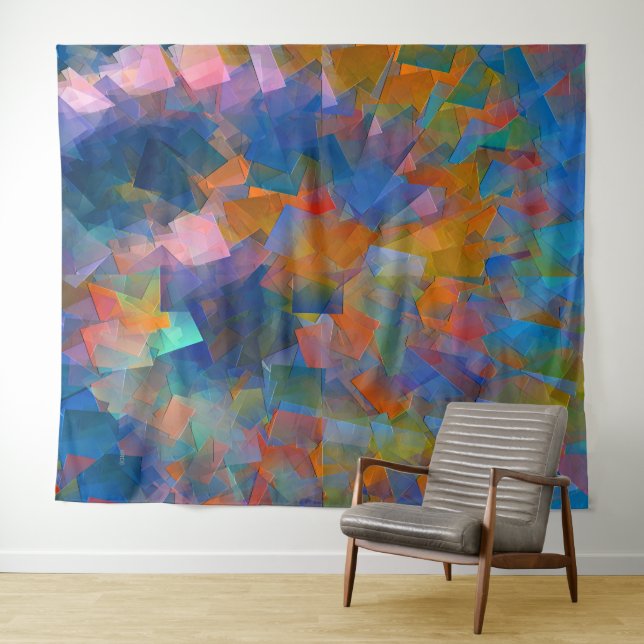 Swirling Party..... Tapestry (In Situ (Horizontal))