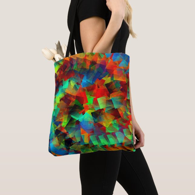 Swirling Party..... Tote Bag (Close Up)