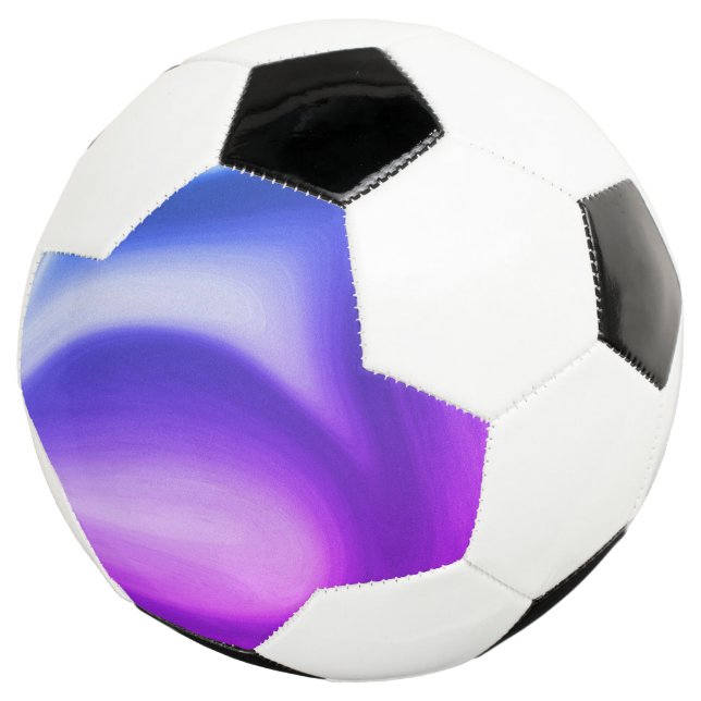 Swirling Purples Football (Three Quarter)
