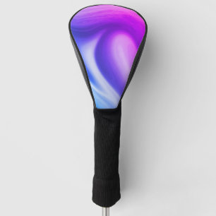 Swirling Purples Golf Head Cover