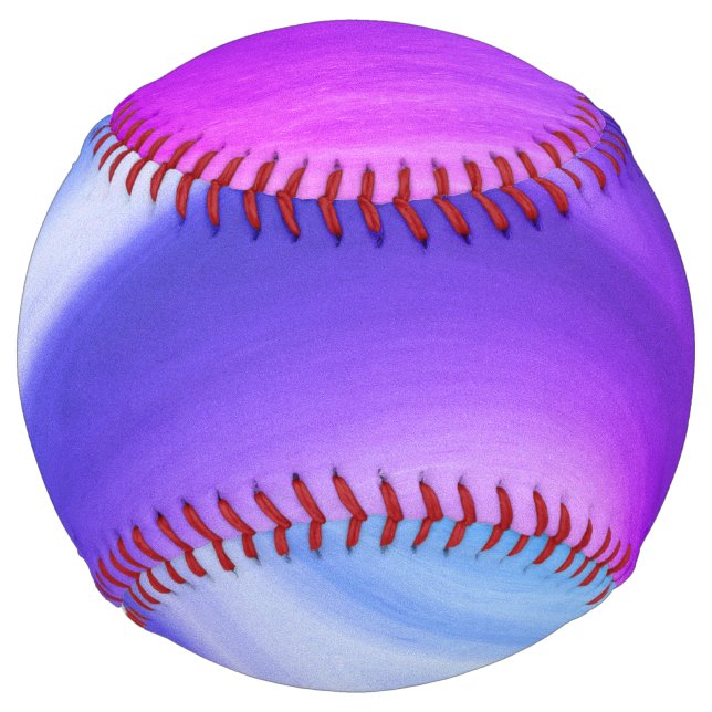 Swirling Purples Softball (Front)