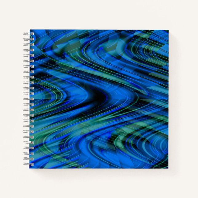 Swirling Seas...... Notebook (Front)