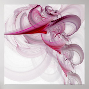 Swirling Smoke Poster