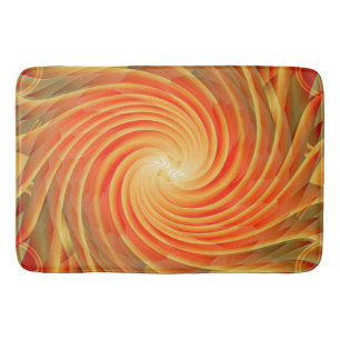 Swirling Sun....... Bath Mat