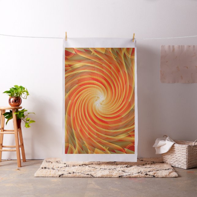 Swirling Sun....... Fabric (In Situ)