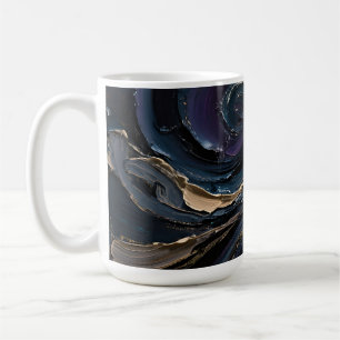 Swirling Vortex Abstract Art Coffee Mug