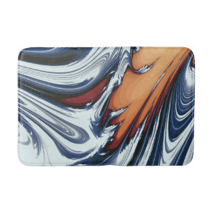 SWIRLING WATER BATH MAT