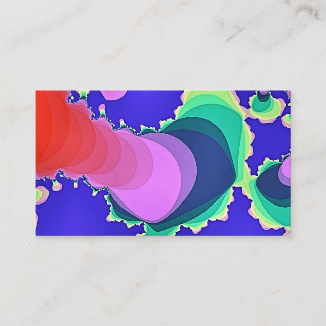 SWIRLING WATER  BUSINESS CARD (Front)