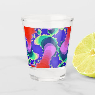 SWIRLING WATER SHOT GLASS