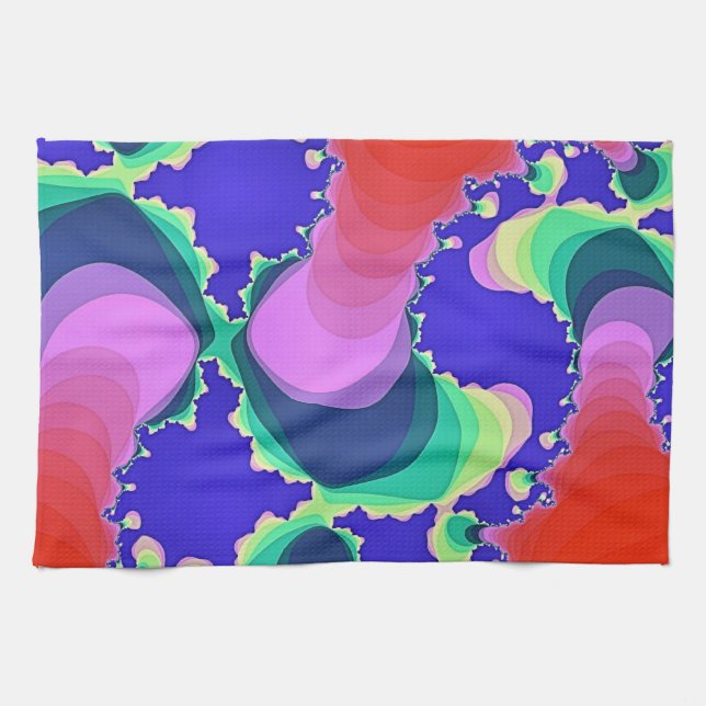 SWIRLING WATER   TEA TOWEL (Horizontal)