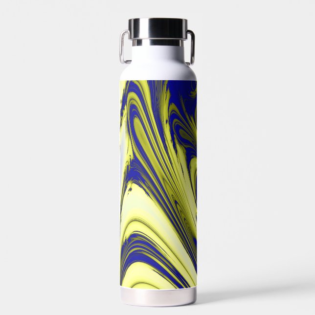 SWIRLING WATER   WATER BOTTLE (Front)