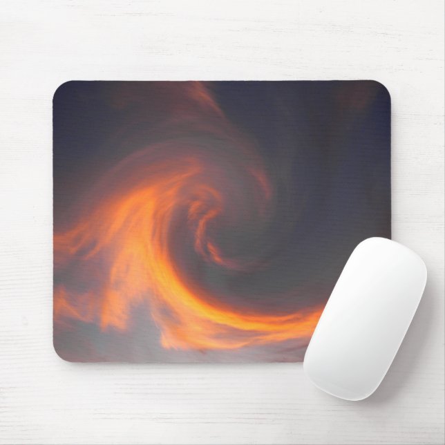 Swirling wave..... mouse mat (With Mouse)