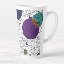 Swirls and Circles Mug
