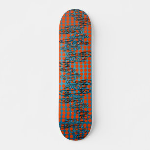 Swirls and Circles Skateboard
