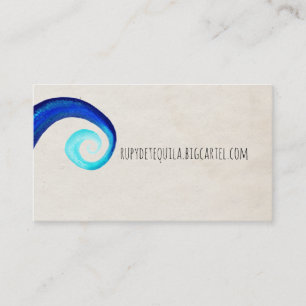 Swirls business cards