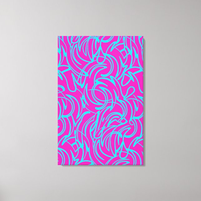 Swirls Canvas Print (Front)