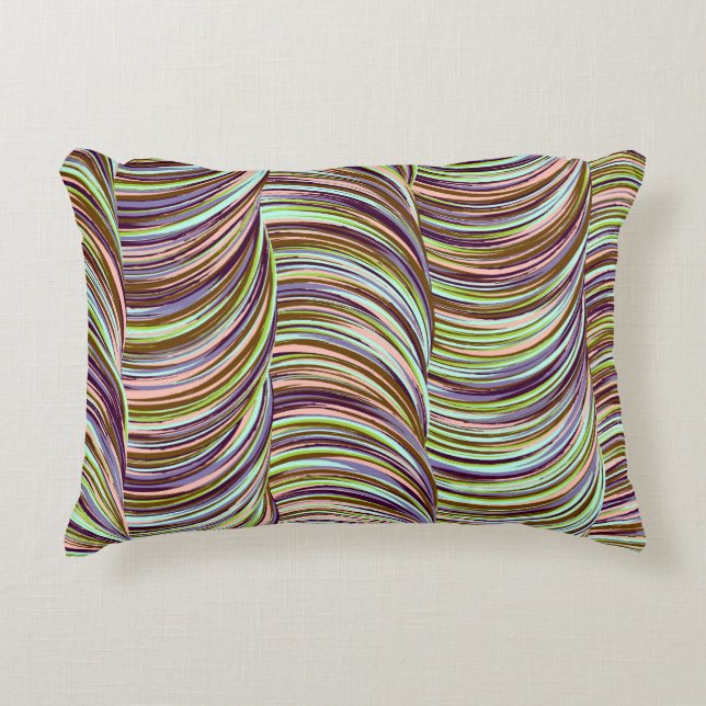 Swirls Decorative Cushion (Front)