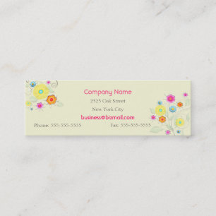 Swirls & Flowers Business / Profile Card