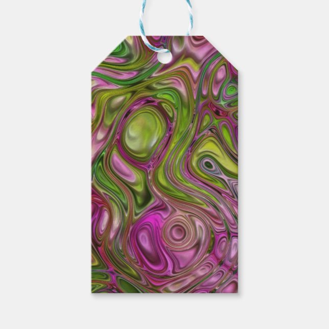 Swirls Gift Tags (Front)