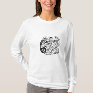 Swirls, hearts and paisley T-Shirt