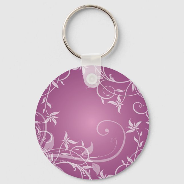 Swirls Key Ring (Front)