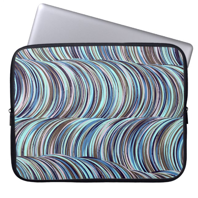 Swirls Laptop Sleeve (Front)