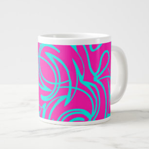 Swirls Large Coffee Mug