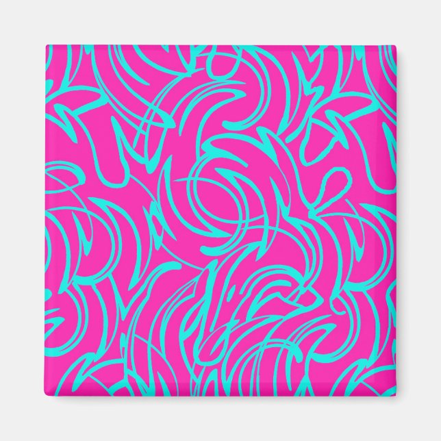 Swirls Magnet (Front)