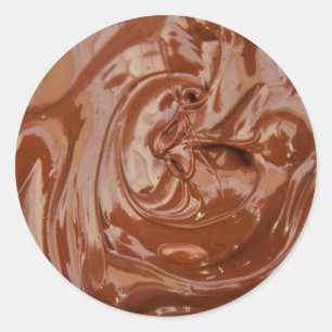 Swirls of Chocolate Stickers