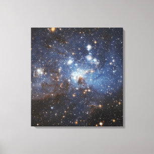 Swirls of gas and dust canvas print