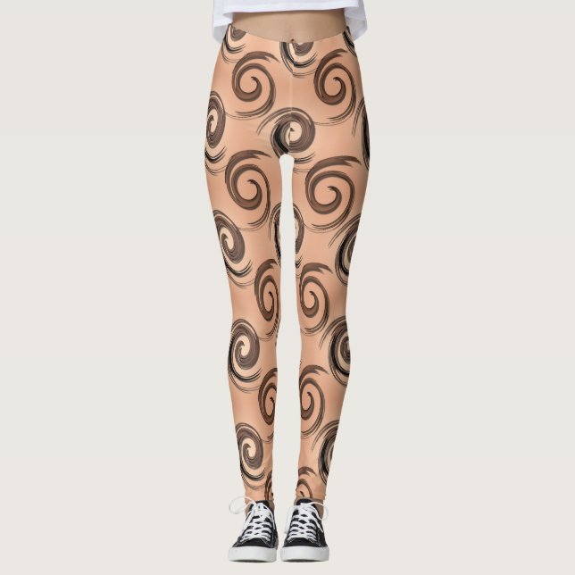 Swirls of Life Leggings (Front)