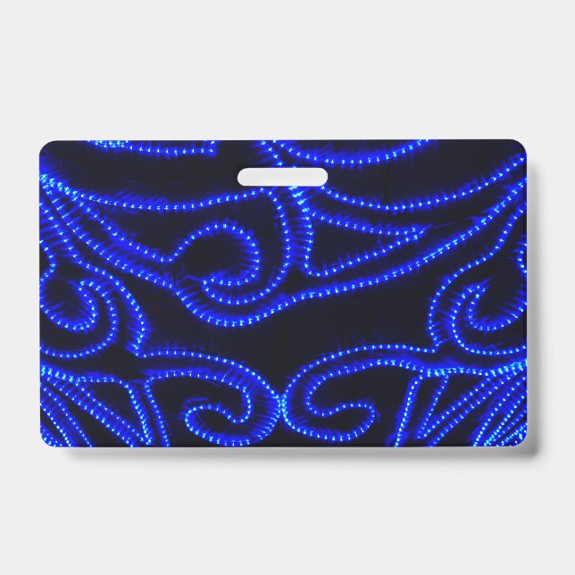 Swirls of Light  ID Badge (Front)