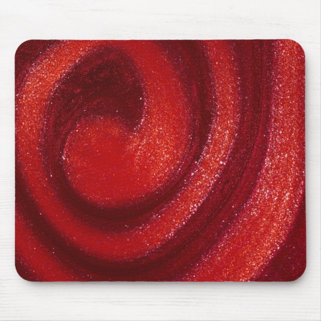 Swirls of nail polish mouse mat (Front)