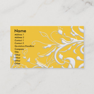 Swirls of Nature Business Card