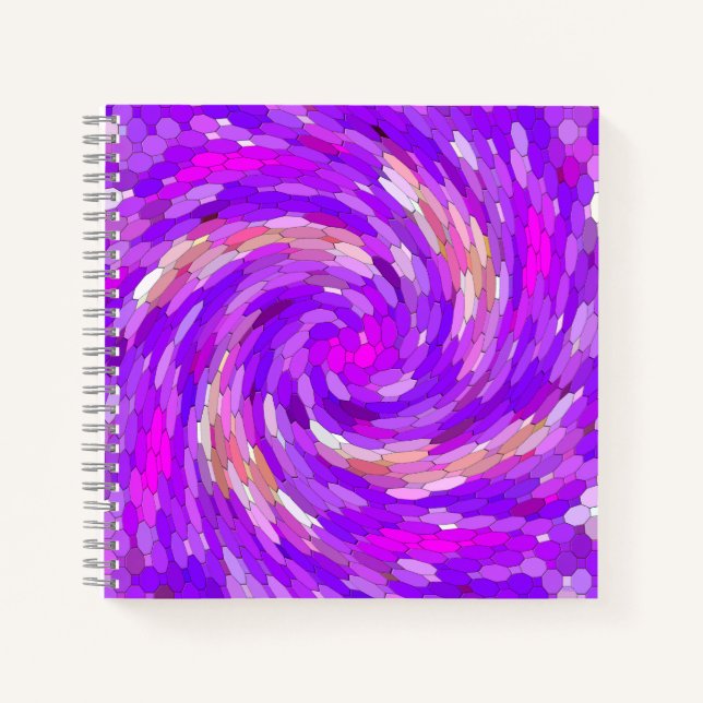 Swirls of Spring..... Notebook (Front)