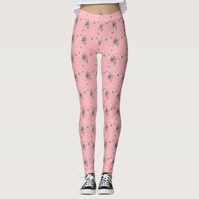Swirls of Stars - Leggings (Front)